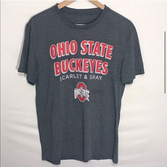 Ohio State Buckeyes Men's Grey T-Shirt - Picture 2 of 8